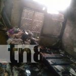 Candela encendida originó incendio en una vivienda en Bluefields Lugar donde ocurrió el incendio en una vivienda de Siuna
