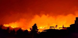 Grecia registra el primer muerto por los graves incendios