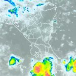 Pronostican lluvias en partes de Nicaragua para estos próximos días Proyección del clima en la región de Nicaragua con posibilidades de lluvias