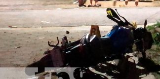 Con severas lesiones resulto el joven Yader Peralta tras sufrir un accidente de tránsito en Jalapa