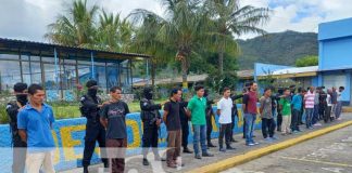 Captura de delincuentes en Jinotega por parte de la Policía Nacional