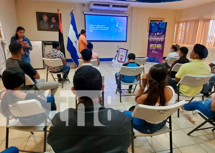 Jóvenes en Nicaragua conocen como crear paginas web / FOTO / TN8