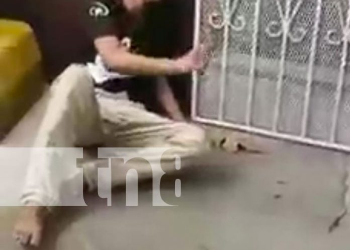 ladron-monsenor-lezcano-01 Ladrón que fue retenido por pobladores de Monseñor Lezcano