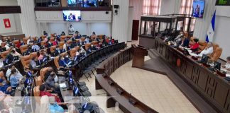 Asamblea Nacional de Nicaragua en sesión parlamentaria
