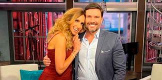 Julián Gil y Lili Estefan durante el programa de El Gordo y La Flaca / FOTO / Instagram