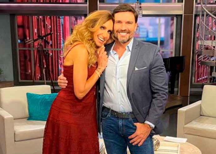 lili,-julian Julián Gil y Lili Estefan durante el programa de El Gordo y La Flaca / FOTO / Instagram
