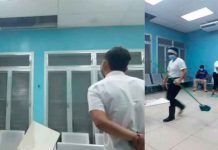 Fuertes lluvias provocan colapso del techo de un hospital en el sur de Honduras Fuertes lluvias provocan colapso del techo de un hospital en el sur de Honduras
