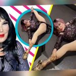 Lyn May asombra al mostrar que tan flexible es a sus 68 años