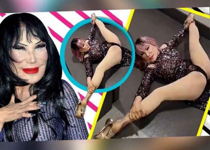 Lyn May asombra al mostrar que tan flexible es a sus 68 años