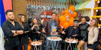 Foto: Los Mañaneros le dan la bienvenida a Julio Payán a la revista / TN8