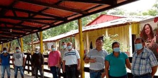 Inauguran galera, establecimiento de pasto y sala de ordeño en Villa Sandino, Chontales