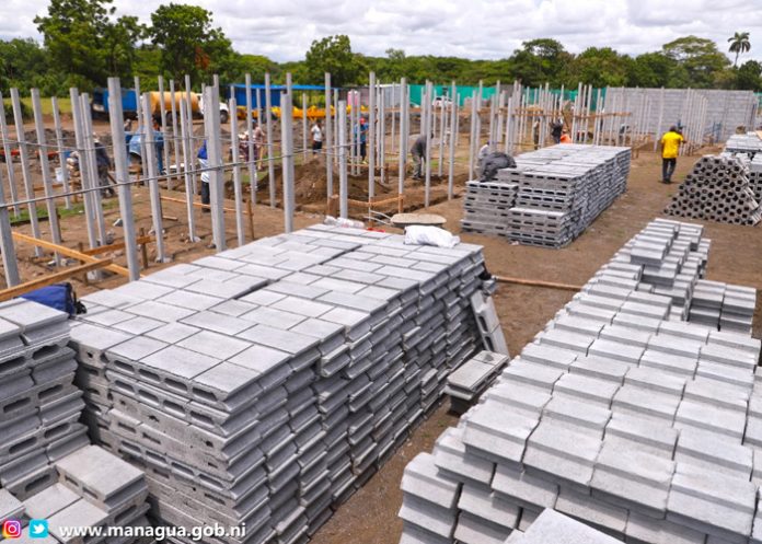 Avanza la construcción de viviendas sociales en Urbanización Flor de Pino