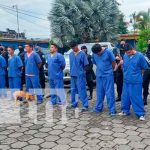 Policía Nacional capturó en Masaya a 9 sujetos por delitos de peligrosidad Detenidos por delitos de peligrosidad