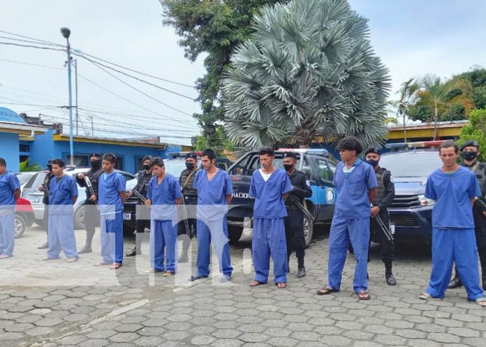 Policía de Masaya se enfrenta a la delincuencia