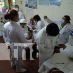 Masayas se continúan vacunando contra el COVID-19 Proceso de vacunación contra el COVID-19 en Masaya