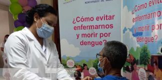 Proceso de vacunación contra el COVID-19 en Masaya