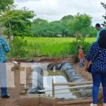 Recorrido del MEFCCA con familias protagonistas de proyectos en Nandaime