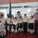 Entrega de merienda escolar en Juigalpa, Chontales