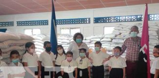 Entrega de merienda escolar en Juigalpa, Chontales