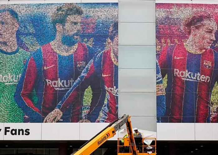 ¡Más frío que tu ex! Barcelona borra a Messi del Camp Nou (VIDEO)