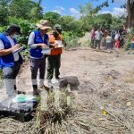 Fenómeno en Pantasma podría ser a causa de un meteorito Equipo de investigadores en el lugar del fenómeno en Pantasma
