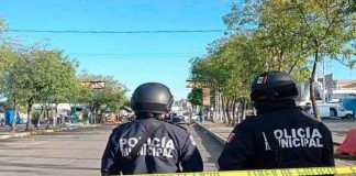 Agentes de la policía federal de México