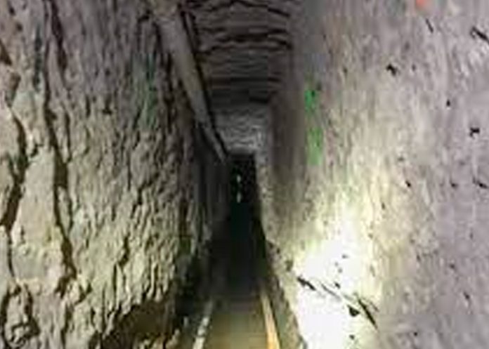 Descubren un narcotúnel en la frontera entre México y EE.UU