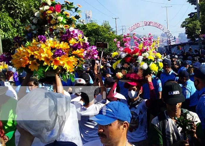 Devoción en Managua por Santo Domingo de Guzmán