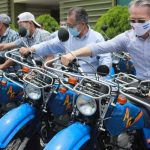 Taiwán dona al INTA motocicletas para impulsar programa de inseminación Motos donadas por Taiwán para el INTA