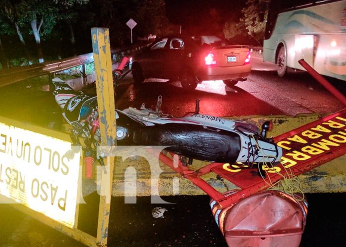 Fallece Motociclista que sufrió un accidente días atrás en Chontales