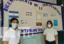 Elaboran murales patrióticos en centros educativos de Managua Murales en honor a fiestas patrias presentes en colegios de Managua