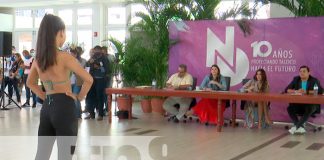 Jóvenes realizan casting para modelaje de Nicaragua Diseña