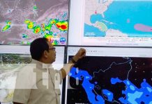 Dos ondas tropicales provocarán lluvias en Nicaragua esta semana Conferencia de prensa desde el INETER, sobre lluvias en Nicaragua