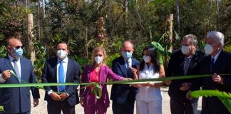 Nicaragua participó en la inauguración del jardín de América Central en Brasilia