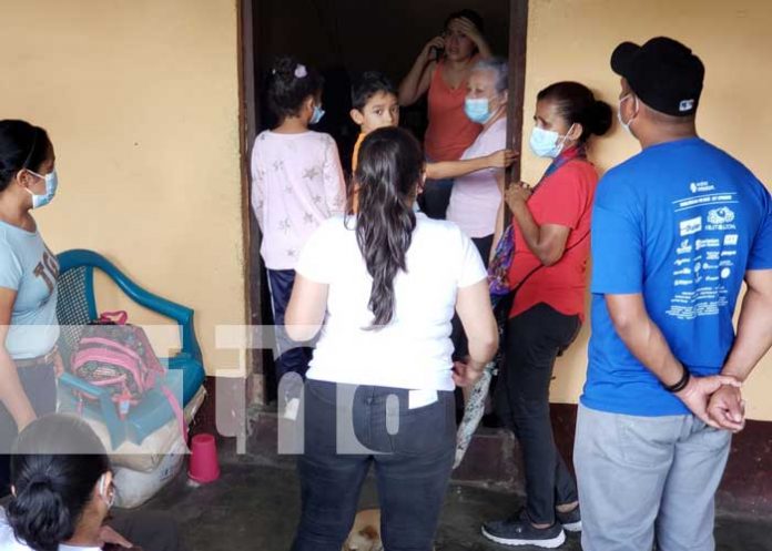Vivienda donde habita familia que busca a la niña que desapareció este viernes