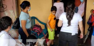 Vivienda donde habita familia que busca a la niña que desapareció este viernes