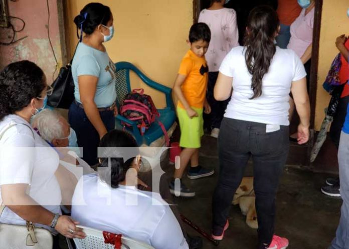 Vivienda donde habita familia que busca a la niña que desapareció este viernes