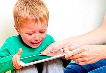 Daños causados por celulares en niños