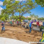 Recorrido por la construcción del Parque Bicentenario en Managua