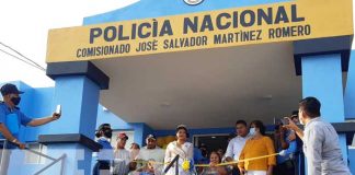 Foto: Policía Nacional inaugura nueva estación en La Paz Centro, León