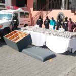 Policía hondureña incinera marihuana decomisados en ambulancia Policía hondureña decomisa 409 paquetes de marihuana en una ambulancia