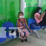 Niña que está pasando proceso de quimioterapia en Nicaragua