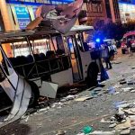 Brutal explosión de un autobús deja 14 personas heridas en Vorónezh, Rusia Brutal explosión de un autobús deja 14 personas heridas en Vorónezh, Rusia