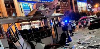 Brutal explosión de un autobús deja 14 personas heridas en Vorónezh, Rusia