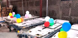 Entrega de equipamiento al Ministerio de Salud