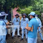 Realizan labores de lucha antiepidémica en barrio 14 de Junio Realizan labores de lucha antiepidémica en barrio 14 de junio