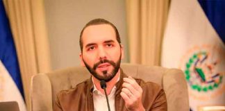 Presidente de El Salvador Nayib Bukele