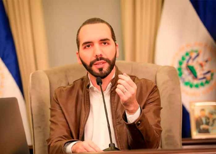 Presidente de El Salvador Nayib Bukele