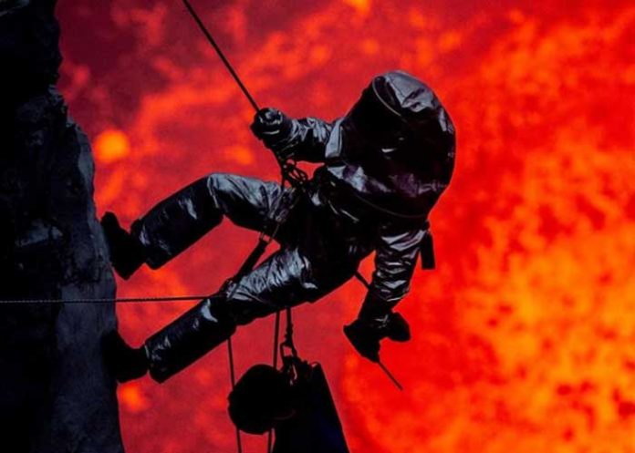 Sam Cossman desde el Volcán Masaya