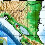 Imagen de un sismo ocurrido en Managua, Nicaragua